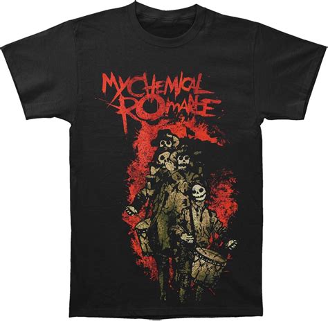 My Chemical Romance S Snare Tour T Shirt Black | Kitilan