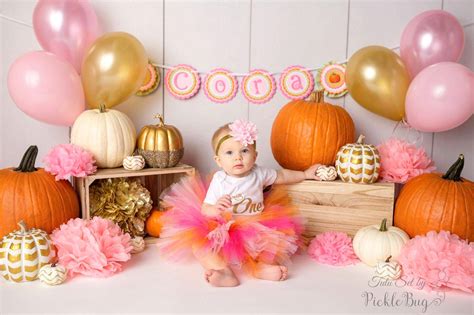 Little Pumpkin 1st Birthday Outift Girl, Cake Smash Outfit Girl, First Birthday Outfit Girl, 1st ...