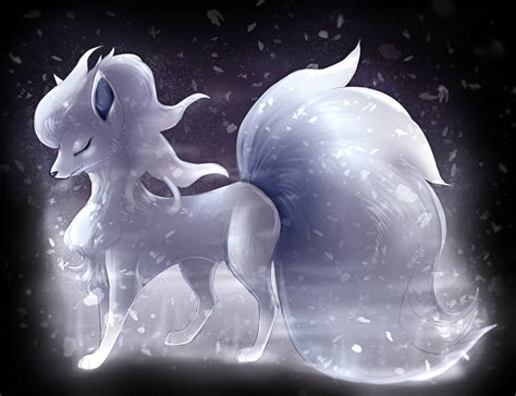 Alolan Ninetales by thalath on DeviantArt