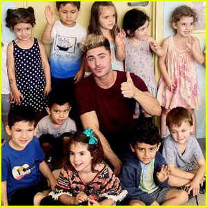 Zac Efron Encourages Adorable Kids to Stay in School | Zac Efron : Just ...