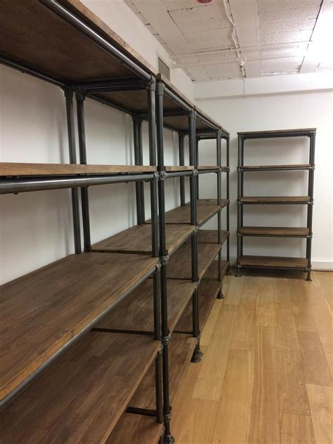 Free Standing Shelving Industrial Retail Display Units Metal | Etsy