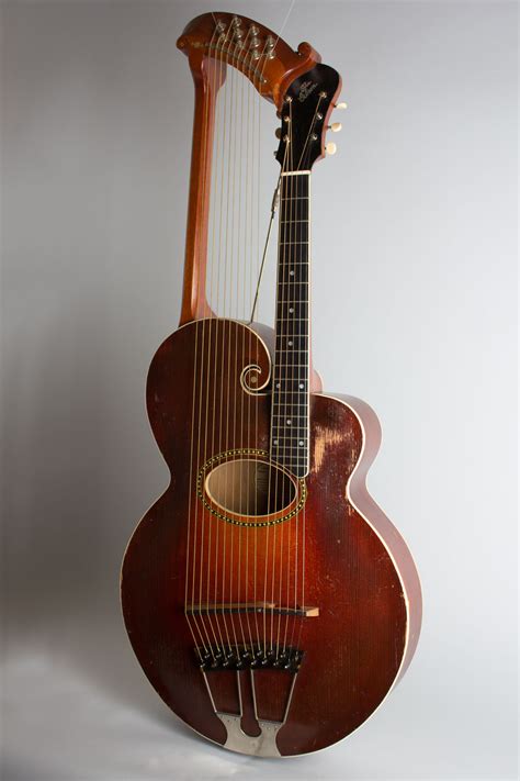 Gibson Style U Harp Guitar (1917) | RetroFret