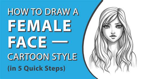 ArtStation - How to Draw a Female Face - Cartoon Style | Tutorials