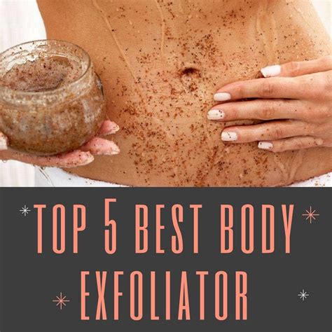 10 Best Body Exfoliators | Body exfoliator, Exfoliating, Homemade beauty tips