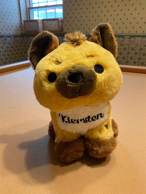 Personalized Hyena Plushie 10 Inches Plushy and Squishy - Etsy