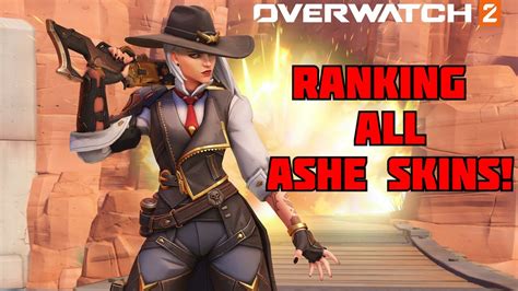 Ranking ALL Ashe skins in Overwatch 2! - YouTube