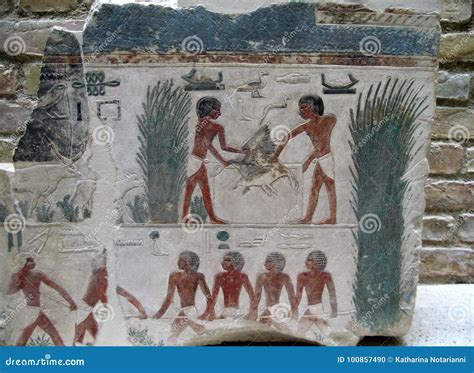 Ancient Egyptian Stone Carvings Stock Photo - Image of egyptian ...