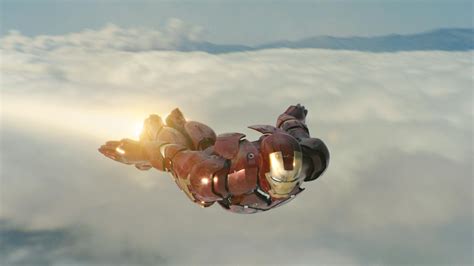 Iron man flying wallpaper - SF Wallpaper