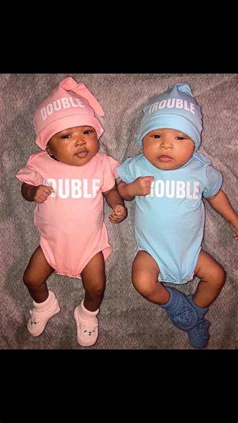 Pin by Mama M 🦋(Mina) on All things babies | Cute baby twins, Twin baby boys, Black twin babies