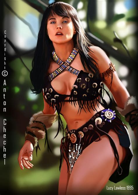 Xena: Warrior Princess - Hot & Sexy Art by Anton Chechel - Xena: Warrior Princess Fan Art ...