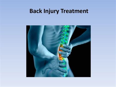 Back injury treatment