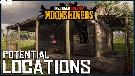 Red Dead Online Moonshiners Potential Shack Locations - YouTube