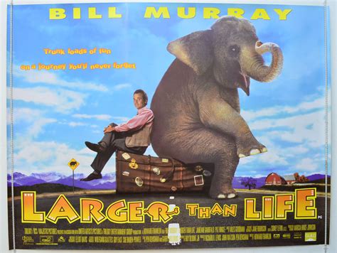 Larger Than Life - Original Cinema Movie Poster From pastposters.com British Quad Posters and US ...