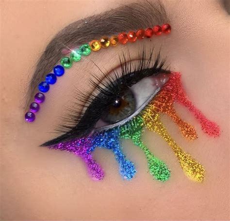 Rhinestones Eye Makeup Youtube