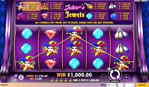 Play Joker's Jewels Slots | Deposit £10, Win Up To 500 FREE Spins