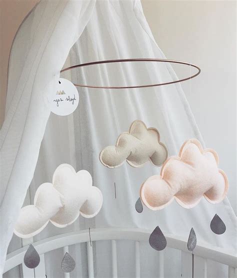 Clouds Nursery Ideas, Baby Mobile, Kids Room, Rooms, Clouds, Children ...