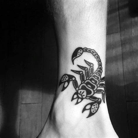 60 Traditional Scorpion Tattoo Designs For Men - Old School Ideas ...