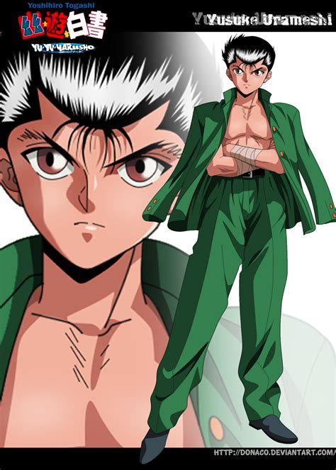 Yusuke Urameshi by donaco on DeviantArt