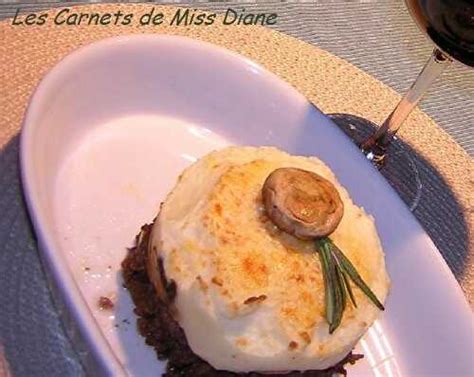 Pâté chinois aux champignons, sans gluten et sans lactose de Les carnets de Miss Diane et ses ...
