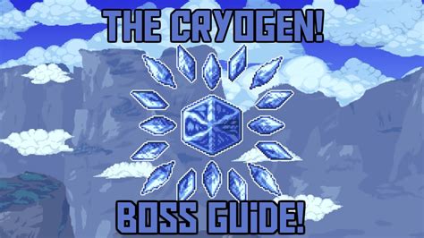 How to beat the Cryogen in Expert Mode Terraria! -Calamity Mod - YouTube