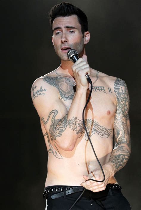 An Exhaustive Taxonomy of Adam Levine’s Tattoos