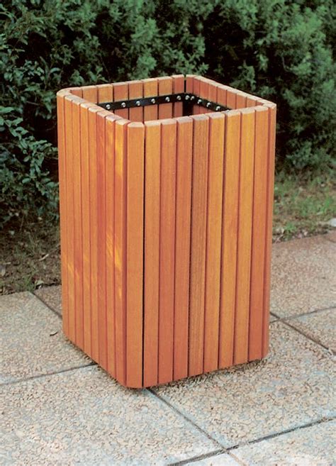 Square Wooden Bins - SA Bins