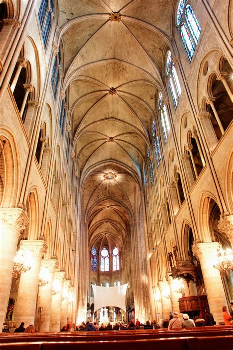Free Images : architecture, interior, building, paris, france, arch, religion, church, cathedral ...