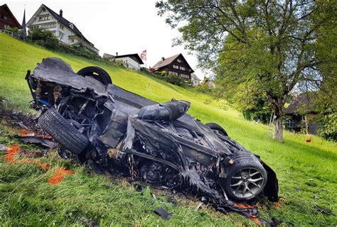 Richard Hammond crashes Rimac Concept_One during “The Grand Tour” filming