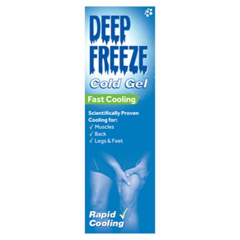 Deep Freeze Cold Gel | Health & Wellbeing | Pain Relief - B&M Stores