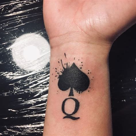 30+ Queen of Spades Tattoos: Meaning and Symbolism - 100 Tattoos