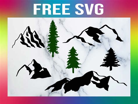 Free Mountain SVG