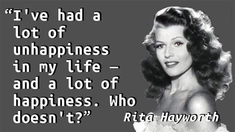 Quote of the Day | Rita hayworth, Rita hayworth quotes, Quotes