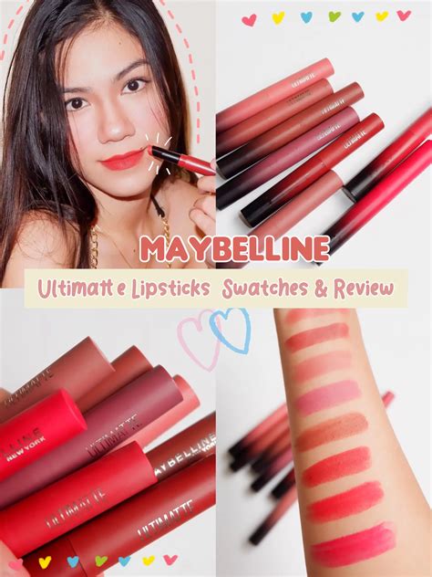 Maybelline Lip Tint Swatches | atelier-yuwa.ciao.jp