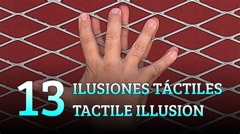 13 ilusiones táctiles, 13 Tactile illusions, Trucos de ciencia-magia - YouTube