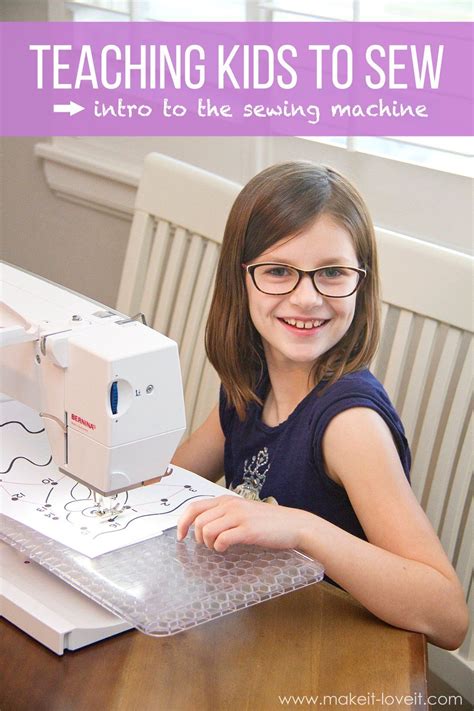 Teach kids to sew make it love it – Artofit