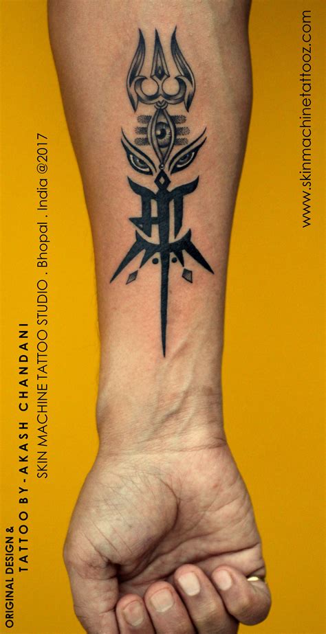 Custom Maa with Shiva Durga elements Tattoo by AKash Chandani ...