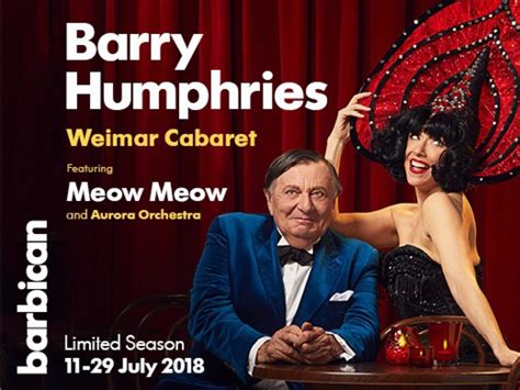 Barry Humphries' Weimar Cabaret