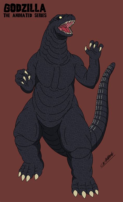 GODZILLA The Animated Series - Godzilla by cwpetesch on DeviantArt