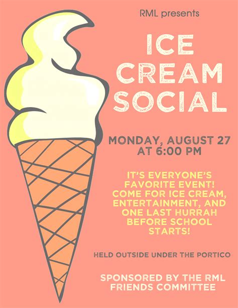 Ice Cream Social - Richmond Memorial Library