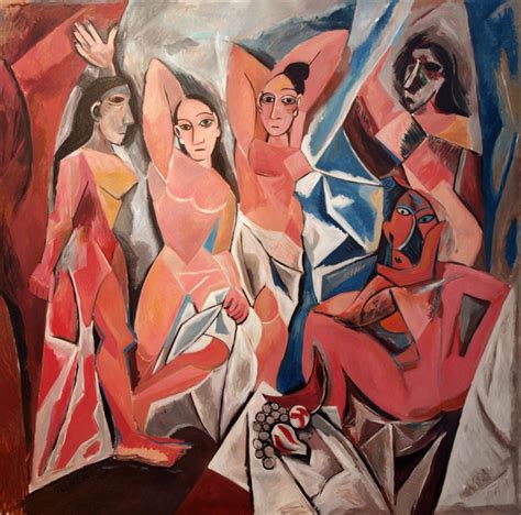 The Young Ladies of Avignon (after Picasso - 46. | Artfinder