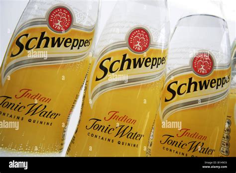 Cadbury Schweppes Tonic Water Stock Photo - Alamy