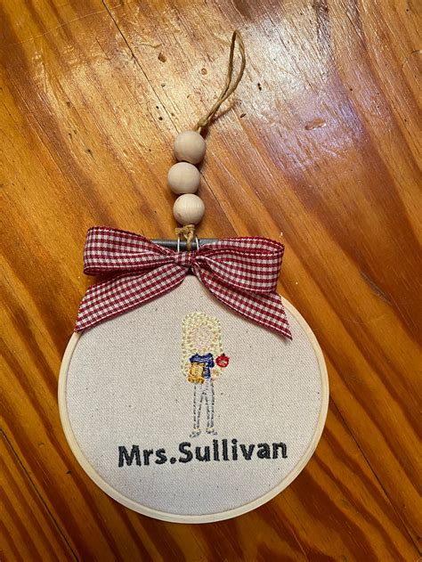 Teacher Personalized Ornament - Etsy