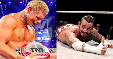 CM Punk reacts to Cody Rhodes' TNT title open challenge tweet, Tony ...