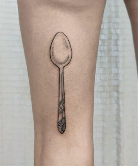 30 Pretty Spoon Tattoos For Your Inspiration | Spoonie tattoo, Tattoos ...