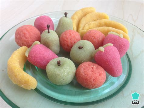 Frutas de mazapán - ¡Dulces de Navidad ideales para los niños!