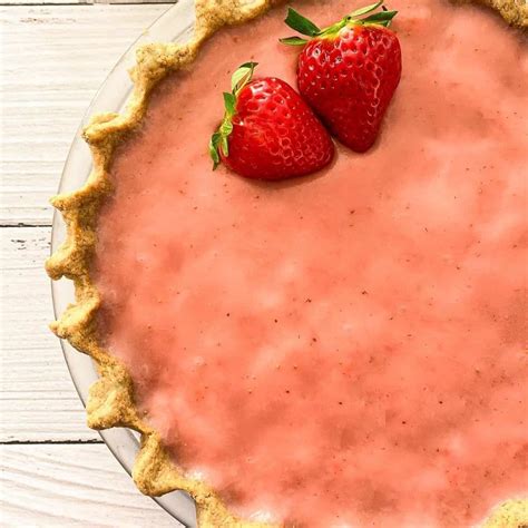 Vegan Strawberry Pie [Oil Free] | Recipe Cart