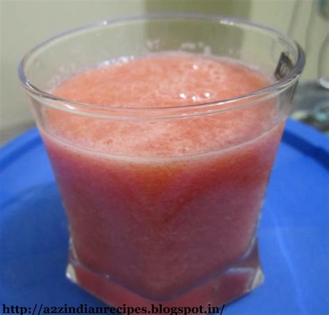 a2zindianrecipes: Kalingad / Watermelon Juice