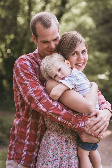 Kids Hugging Parents