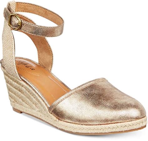 Style & Co Mailena Wedge Espadrille Sandals, Created for Macy's & Reviews - Sandals - Shoes ...