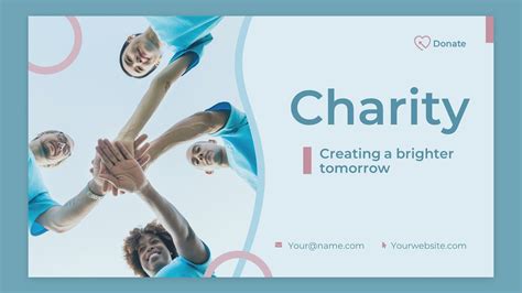 Charity PowerPoint Presentation Template - YouTube